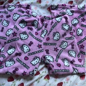 Hello Kitty pink pajama pants